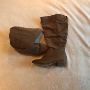Maurices, faux suede boots